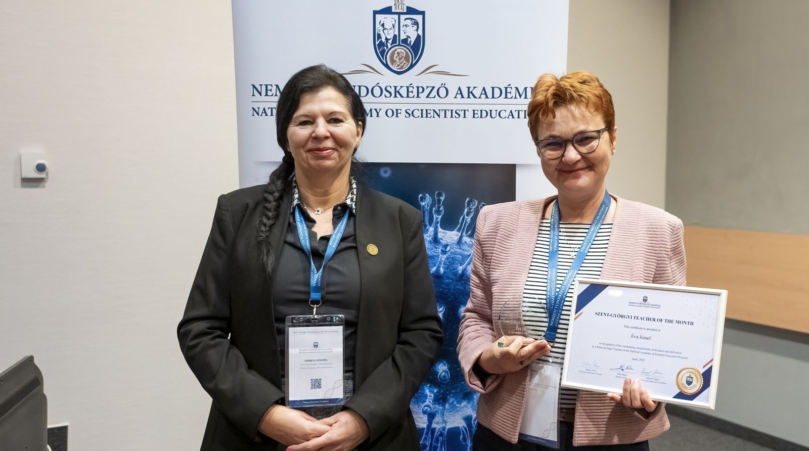 2025-aprilis-honap-legjobb-tanara-Jozsef-Eva