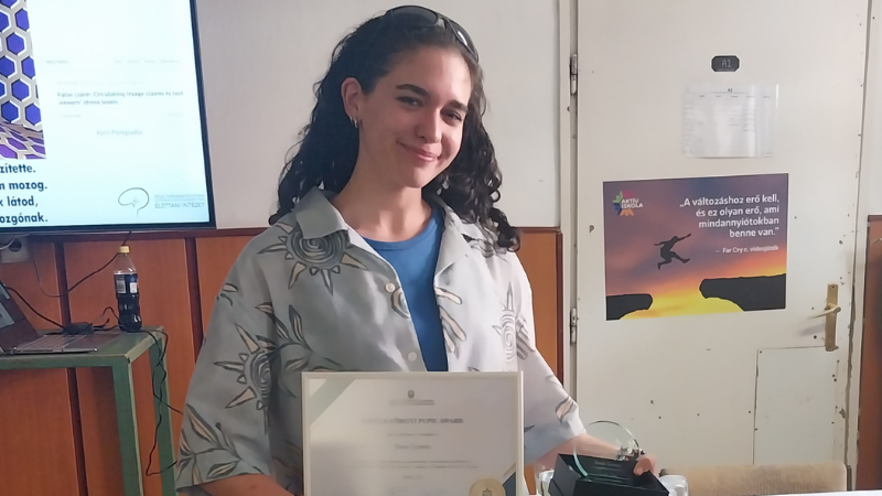 Kivalo-Szent-Gyorgyi-Diak-dij-Gyenes-Fanni